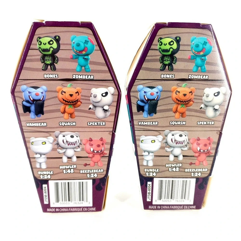 Deddy Bears Mini Figures Lot Of 2 Bones & Bundle